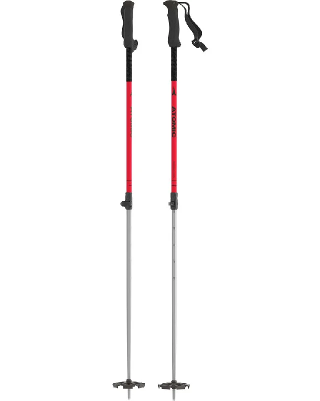 Atomic Red/Silver Bct Touring Ski Poles