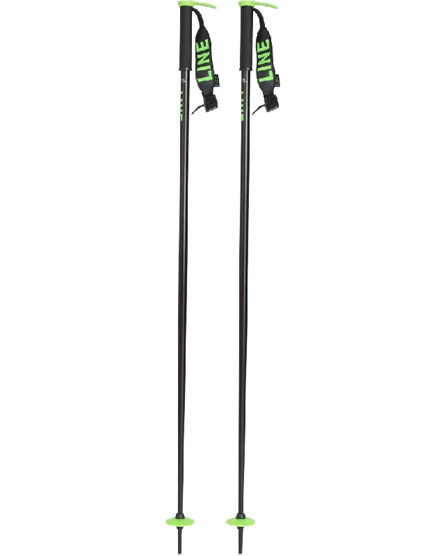 Hairpin Ski Poles - Black Green