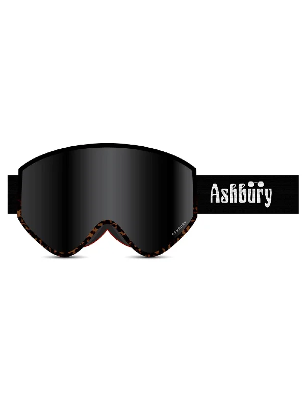 A12 Matte Black Brown Tort/Dark Smoke Goggle