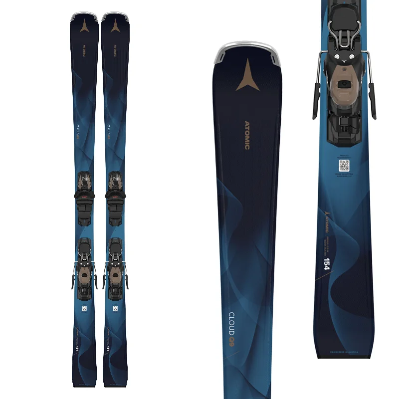 Atomic Women's Cloud Q9 Skis with M 10 GW Bindings 2025