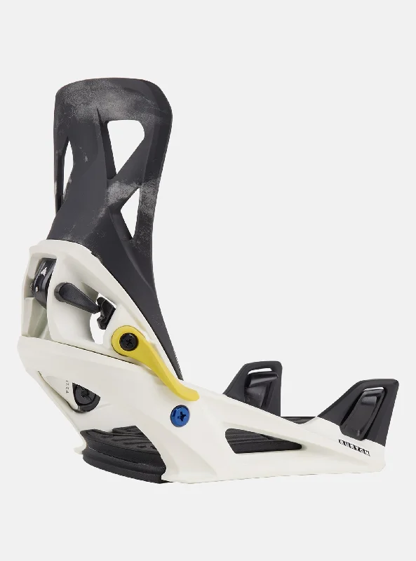 Burton Men's Step On® Re:Flex Snowboard Bindings White/Graphic 2024