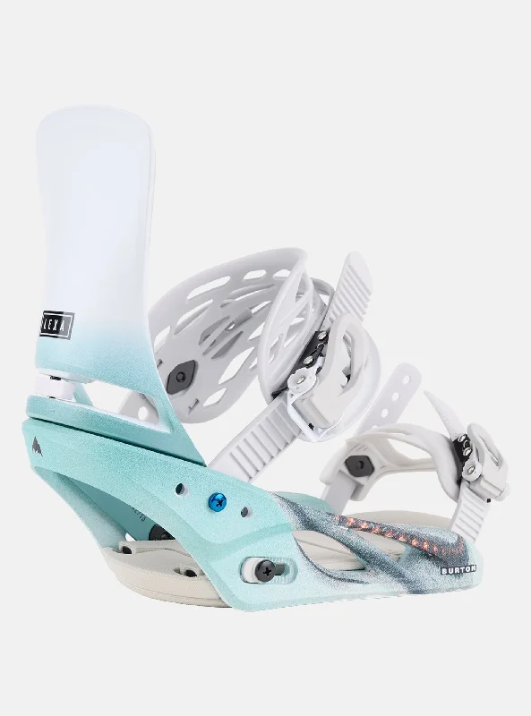 Burton Women's Lexa Re:Flex Snowboard Bindings White/Graphic 2024