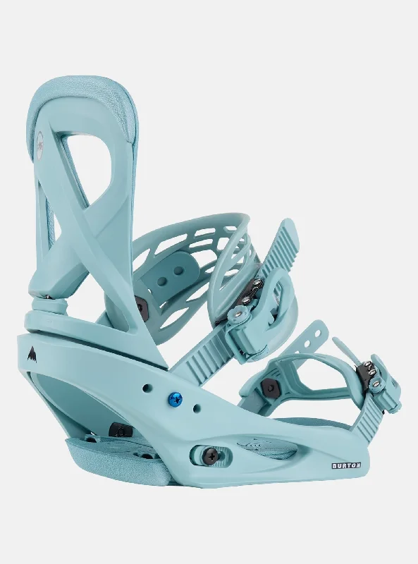 Burton Women's Scribe Re:Flex Snowboard Bindings Rock Lichen 2024