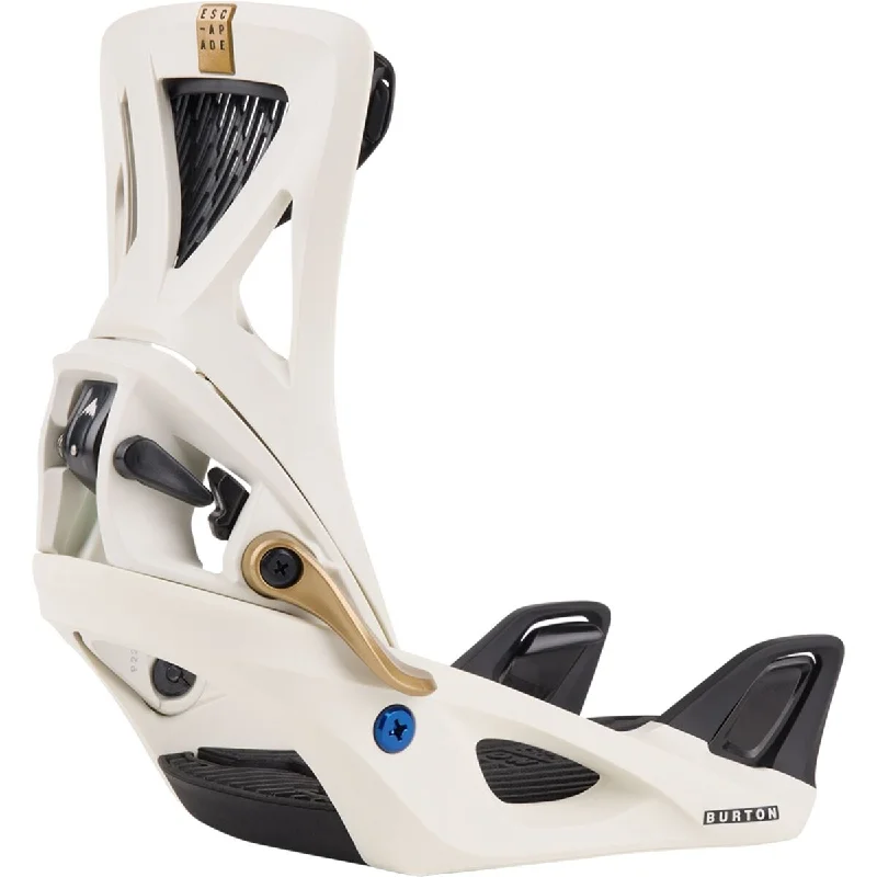 Burton Women's Step On® Escapade Re:Flex Snowboard Bindings White/Gold 2024