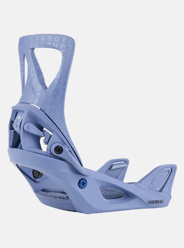 Burton Women's Step On® Re:Flex Snowboard Bindings Slate Blue/Logo 2024