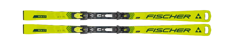 Fischer RC4 WC CT M-Plate Skis 2025 (Bindings Included)