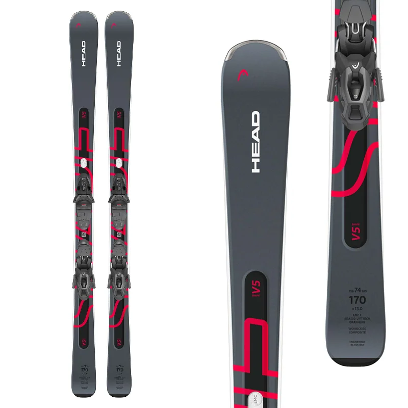 Head Men's Shape E.V5 SW Skis with PR 11 GW Bindings 2025