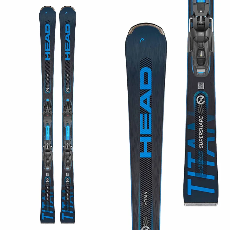 Head Men's Supershape e-Titan Ski + PR 12 GW Bindings 2024