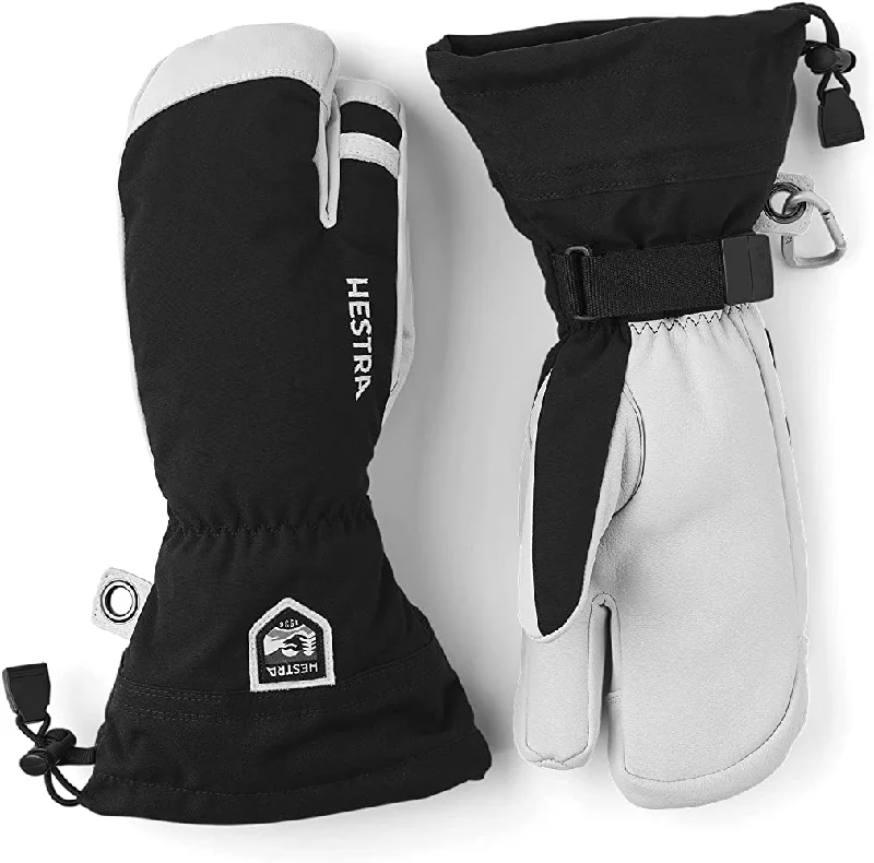 Hestra Heli 3-Finger Mitt- Black 2025