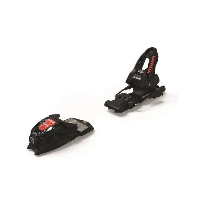 Marker Race 10 Jr Ski Bindings Black Orange