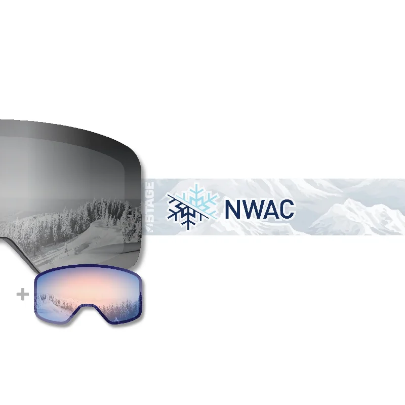 NWAC Propnetic - Magnetic Ski Goggle + Bonus Lens