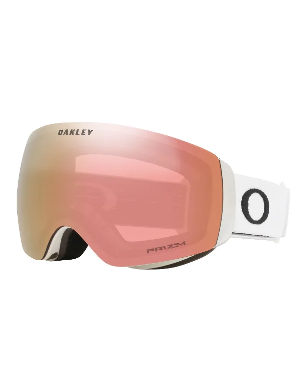 Matte White / Prizm Rose Gold Lens