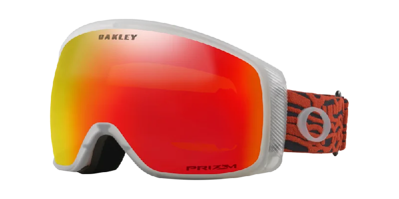 Oakley Flight Tracker M Iron Red Wave w/Prizm Snow Torch