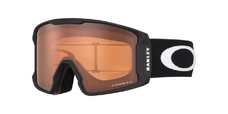 Oakley Line Miner™ L Snow Goggles Matte Black w/Prizm Persimmon