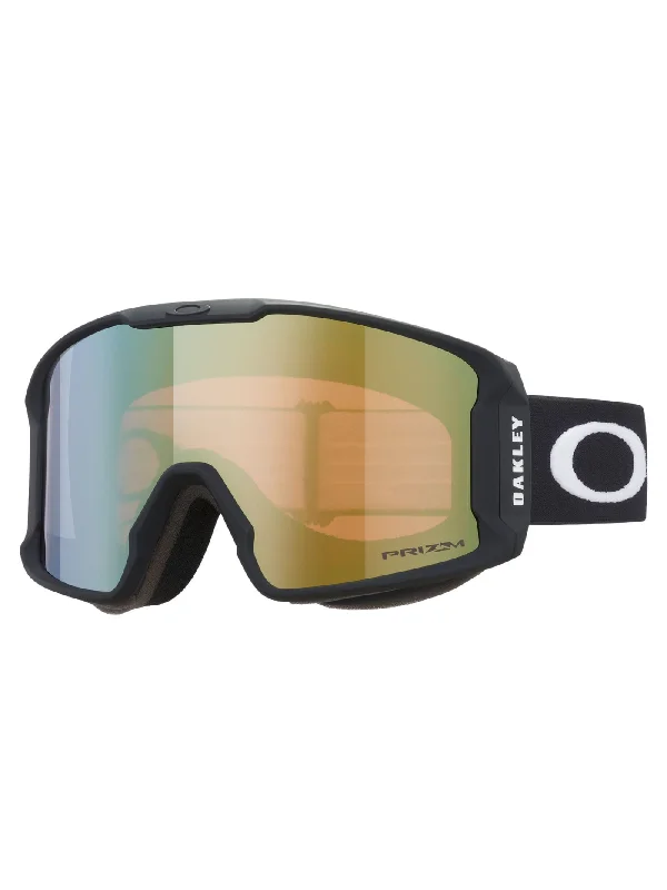 Line Miner M Matte Black/Prizm Sage Gold Goggle