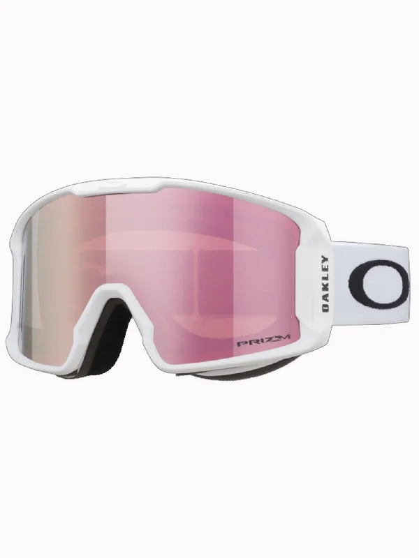 Line Miner M Matte White/Prizm Rose Gold Goggle