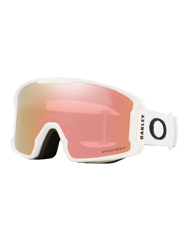 Matte White / Prizm Rose Gold Lens