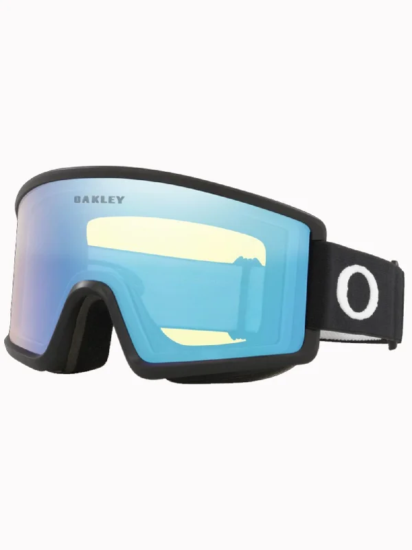 Target Line L Matte Black/Hi Yellow Iridium Goggle + Spare Lens