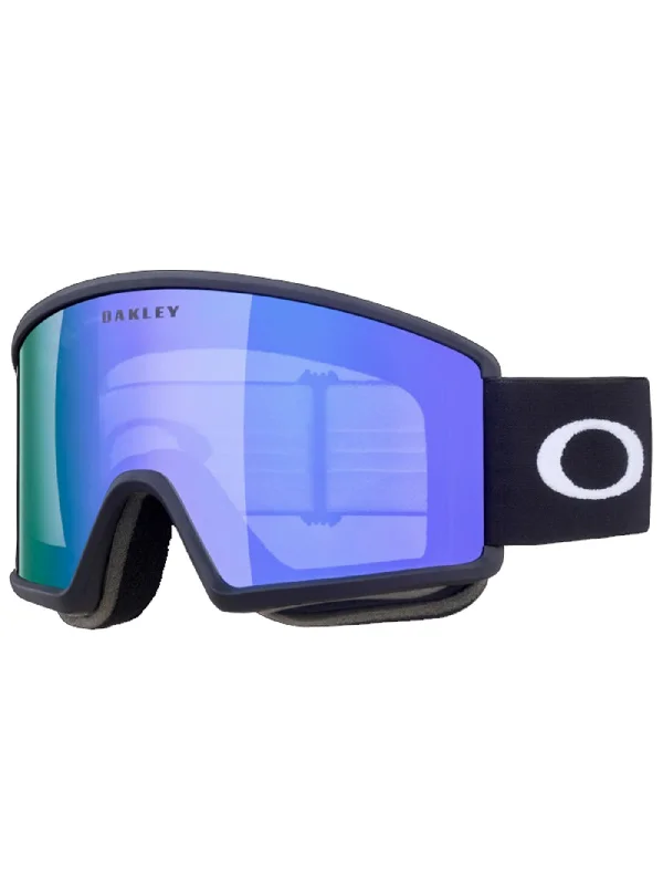 Target Line L Matte Black/Violet Iridium Goggle