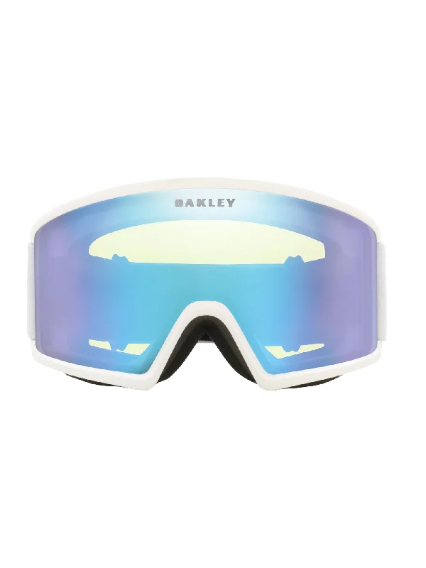 Target Line L Matte White/HI Yellow Goggle