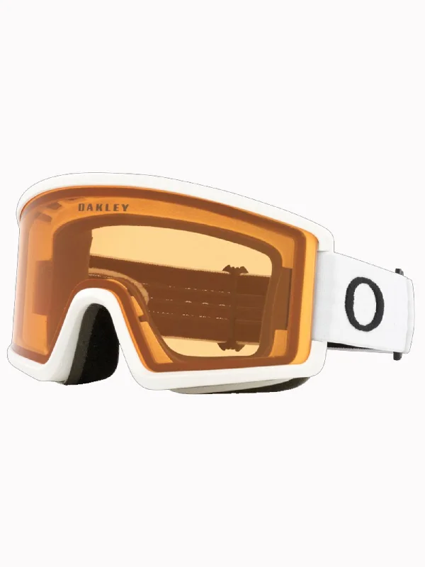 Target Line L Matte White/Persimmon Goggle