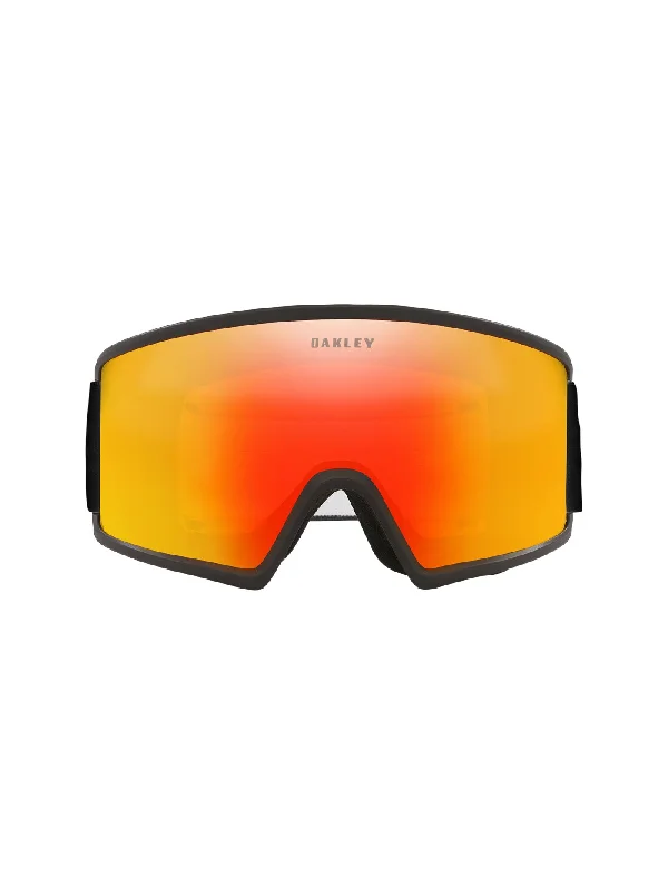 Target Line S Matte Black/Fire Iridium Goggle