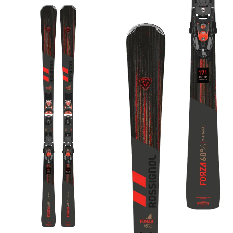 Rossignol Men's Forza 60 V-TI K Ski + SPX12 GW Binding 2025