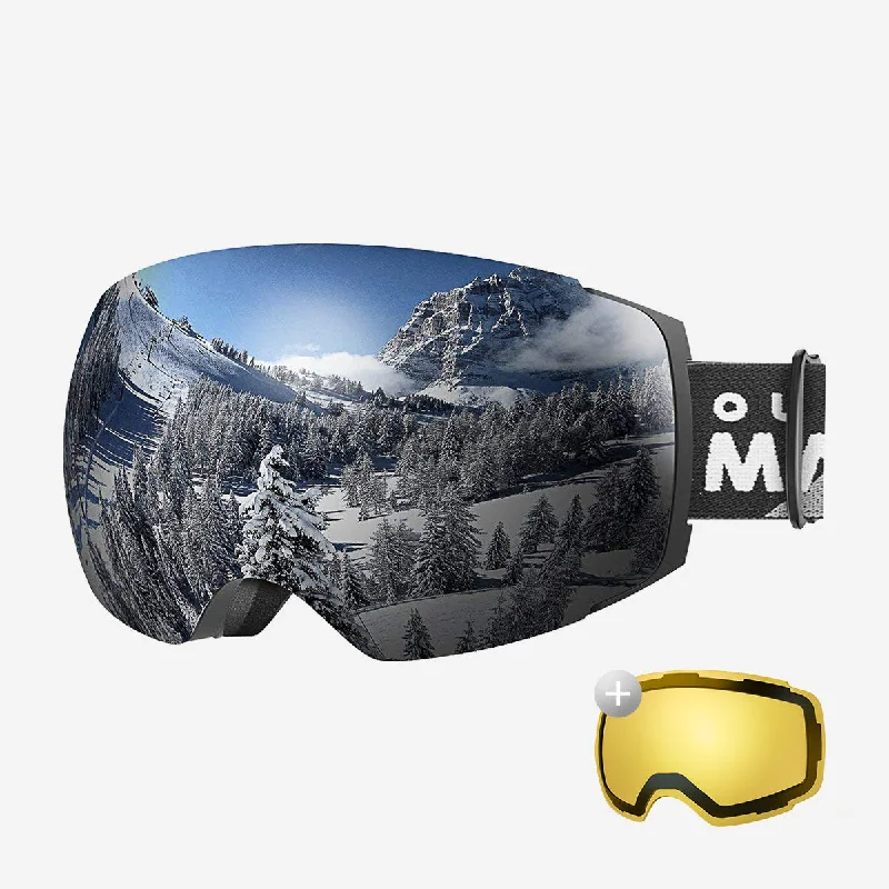 Black-Grey Frame VLT 10% Grey Lens +VLT 75% Polarized Yellow Lens