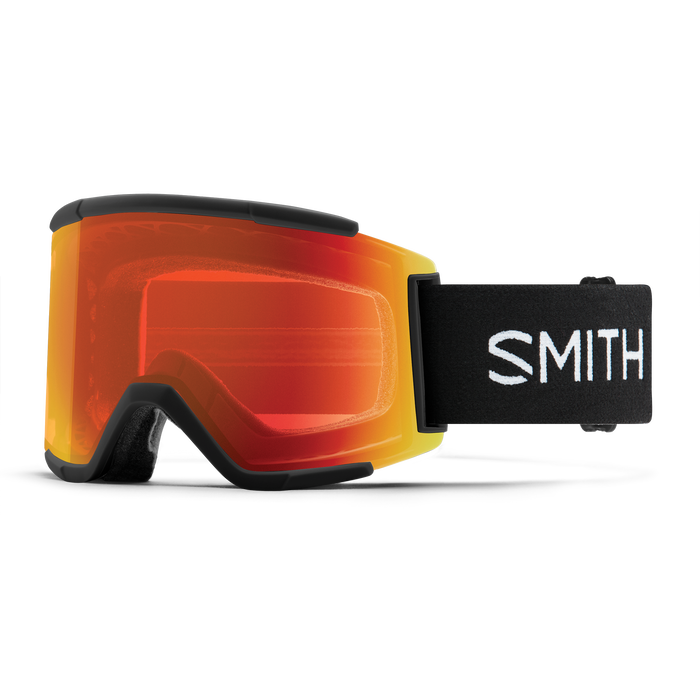 Smith Squad XL Goggle- Black w/ChromaPop Everyday Red Mirror Lens 2025