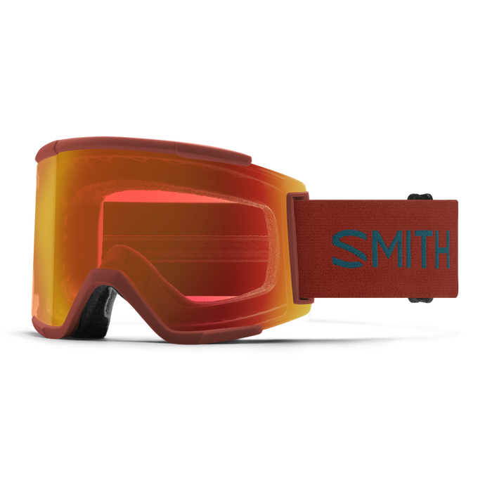 Smith Squad XL Goggle- Terra Flow w/ ChromaPop Everyday Red Mirror Lens