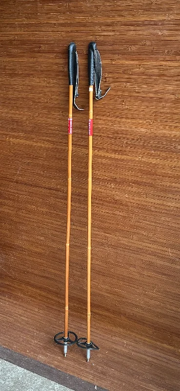 Vintage Bamboo Ski Poles